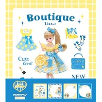 Amazon.co.jp: 古川紙工 リカちゃん メモパッド oshigoto Licca